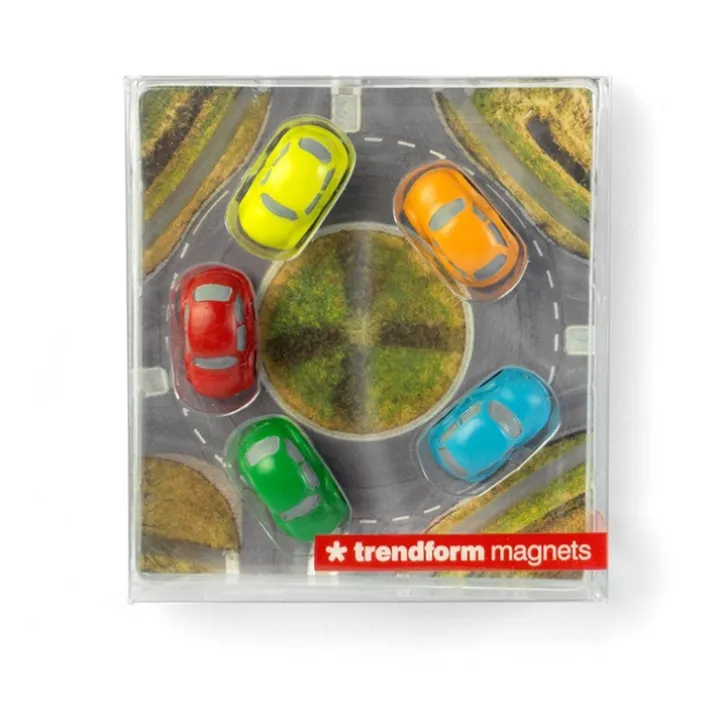 Magnetfigur 5-pack, Bilar