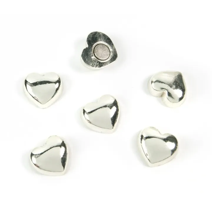 Magnetfigur 6-pack, Silverhjärtan