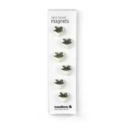Magnetfigur 6-pack, Silverhjärtan