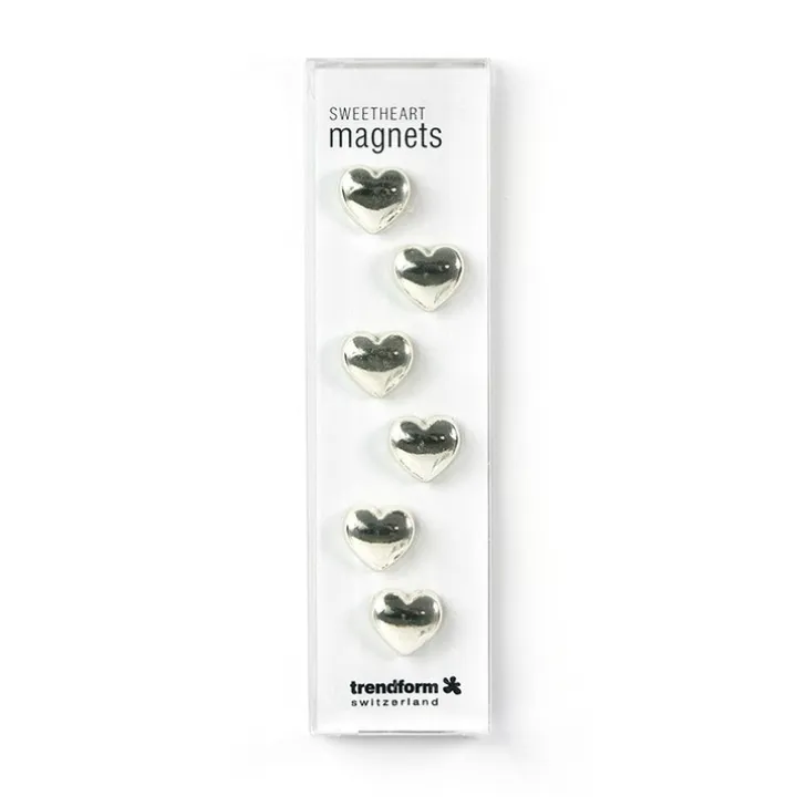 Magnetfigur 6-pack, Silverhjärtan