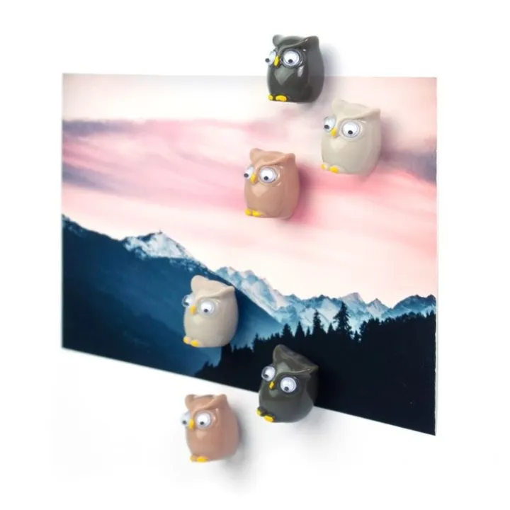 Magnetfigur 6-pack, Uggla