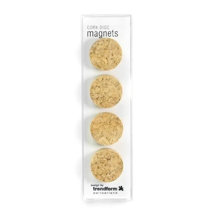 Magnet i kork 4-pack