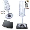 Magnetiska Champagneglas i plast Silwy, 2-pack