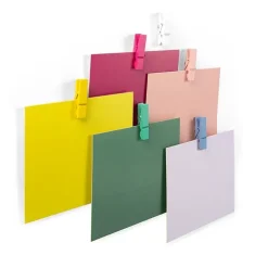 Magnetiska klädnypor 6-pack, Mix