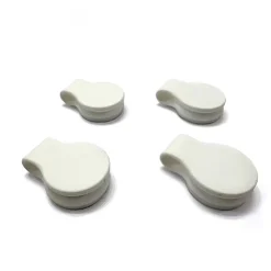 Magnetisk duschdraperihållare 4-pack
