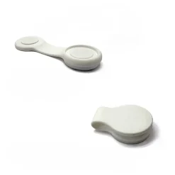 Magnetisk duschdraperihållare 4-pack