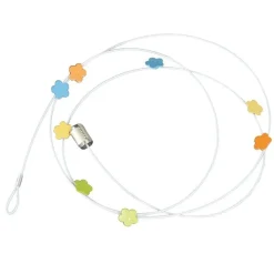 Magnetisk fotohängare med tyngd och 8 blommagneter, 150 cm