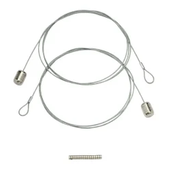 Magnetisk fotohängare med tyngd och 8 magneter 150cm, Silver