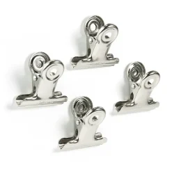 Magnetklämma 4-pack, Silver