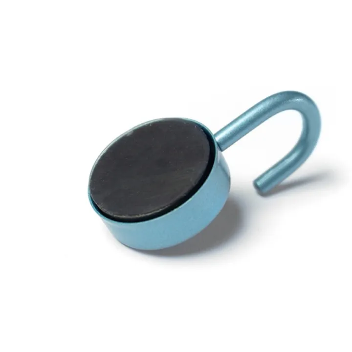Magnetkrok 2-pack, Silverblå