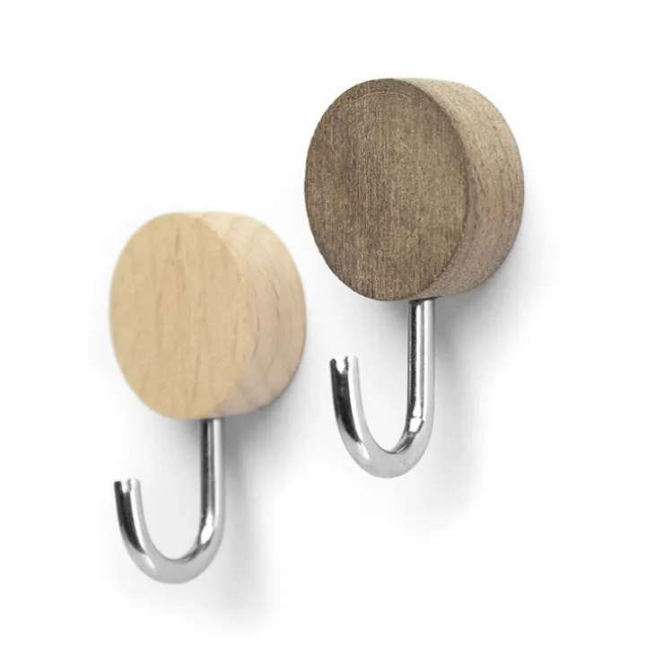 Magnetkrok 2-pack, Trä