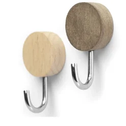 Magnetkrok 2-pack, Trä