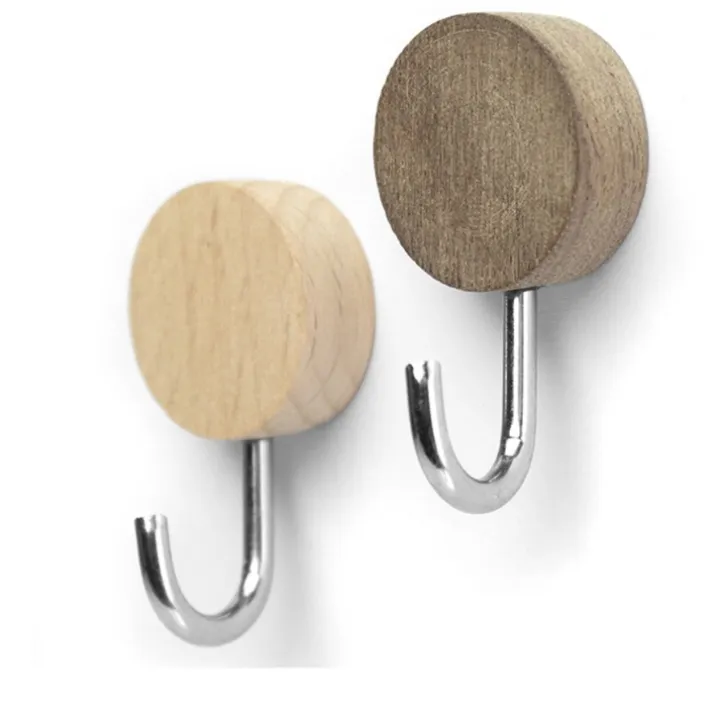 Magnetkrok 2-pack, Trä