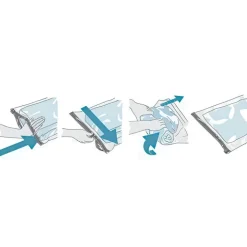 Manuell vakuumpåse 2-pack, 70x50cm, Domopak