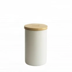 Matallburk med bambulock 0,65L, Pebbly