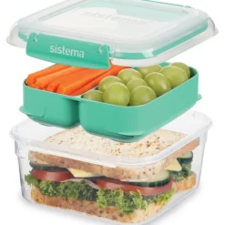 Matlåda med insats 1,15L, Sistema