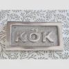 Metallskylt, Kök