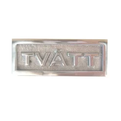 Metallskylt, Tvätt