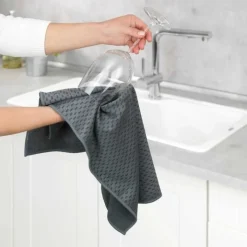 Mikrofiber handduk för glas 2-pack