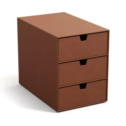 Minibyrå 3 lådor, Ingrid Restore, Bigso