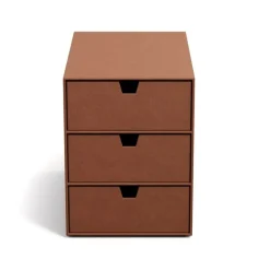 Minibyrå 3 lådor, Ingrid Restore, Bigso