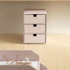 Minibyrå 3 lådor, Ingrid Restore, Bigso