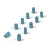 Minimagnet cylinder 10-pack, Blå