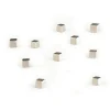 Minimagnet kub 10-pack, Silver