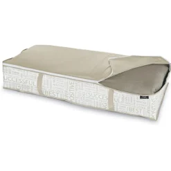 Mjuk förvaringslåda 77L, Beige