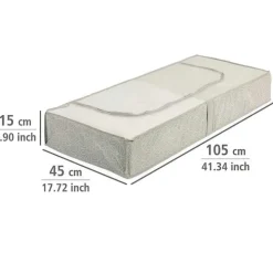 Mjuk förvaringslåda, 105x45x15cm, Beige