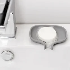 Mjukt tvålfat med avrinning