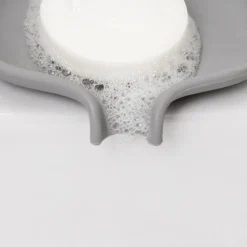 Mjukt tvålfat med avrinning