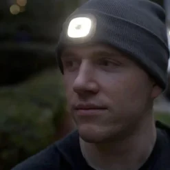 Mössa med lampa