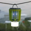 Myggfälla med campinglampa