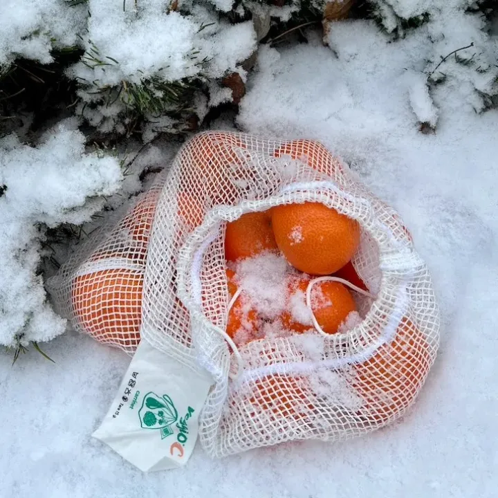 Nedbrytbar nätpåse