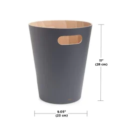 Papperskorg trä 7,5L, Umbra