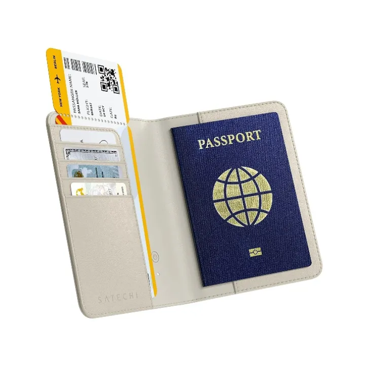 Passfodral med spårning och RFID-skydd