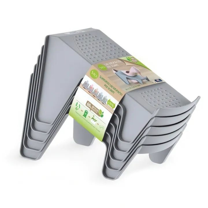 Platsbesparande skoställ 5-pack