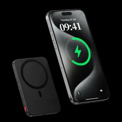 Powerbank med trådlös laddning