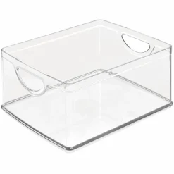 Öppen förvaringslåda i plast, 25,4x20,3x12,7cm