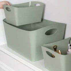 Öppen förvaringslåda 3.5L, Koziol, Vit