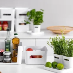 Öppen kvadratisk förvaringslåda 3,6L, SmartStore
