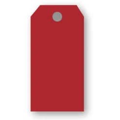 Presentetikett hängande 10-pack