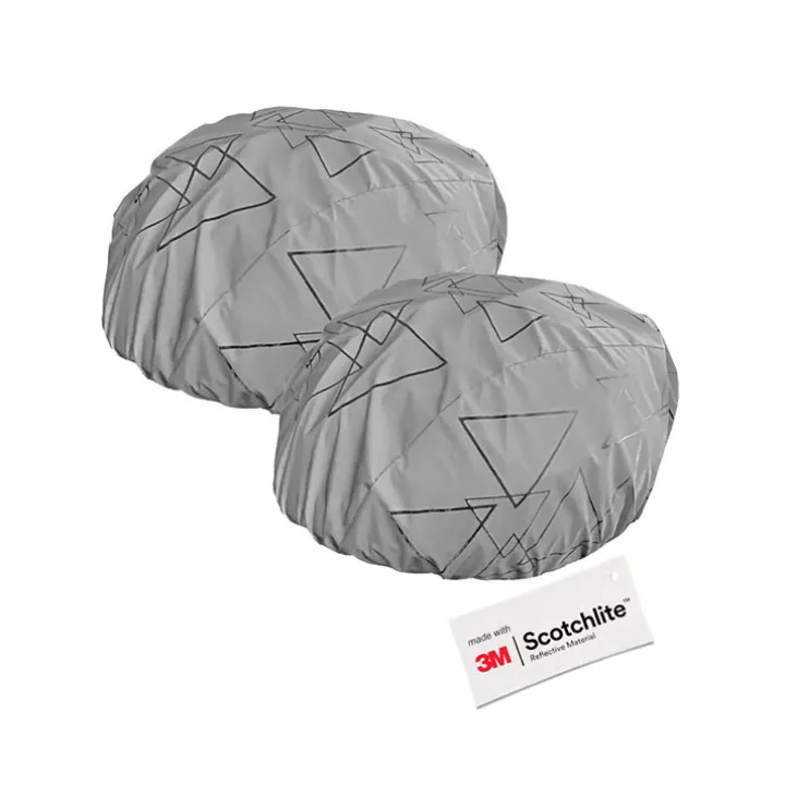 Reflekterande hjälmöverdrag 2-pack