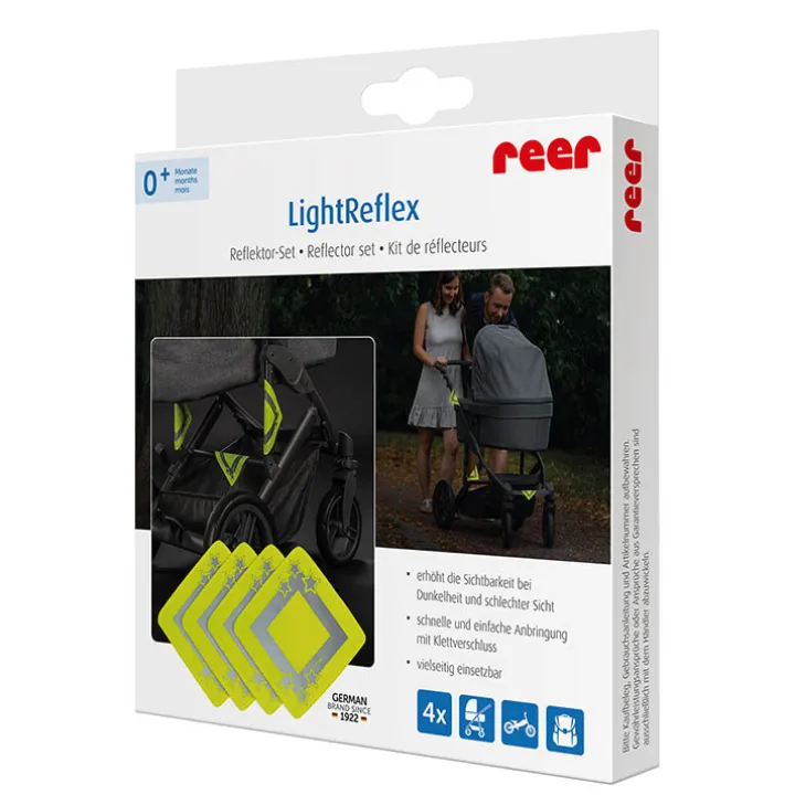 Reflex till barnvagn 4-pack