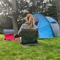 Relaxback, hopfällbart ryggstöd