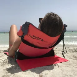 Relaxback, hopfällbart ryggstöd