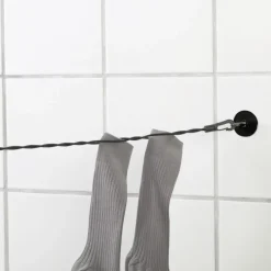 Resetvättlina med sugproppar