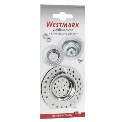 Rostfri skräpsil 2-pack