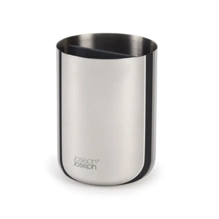 Rostfri tandborstmugg med avdelare, Joseph Joseph